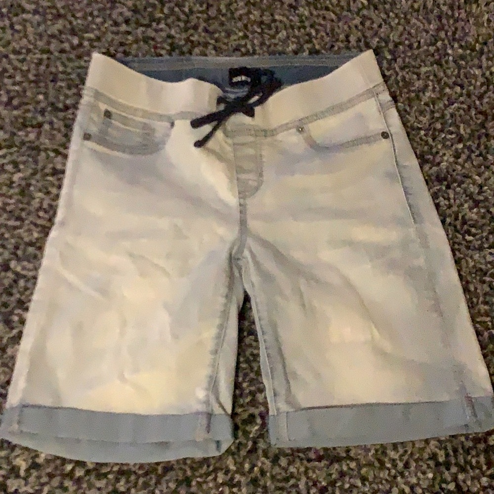 Pull On Lightweight Denim Girls Bermuda Shorts